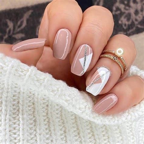 coffin neutral nail designs|Neutral Coffin Nails: Elegant and Versatile Nail Designs